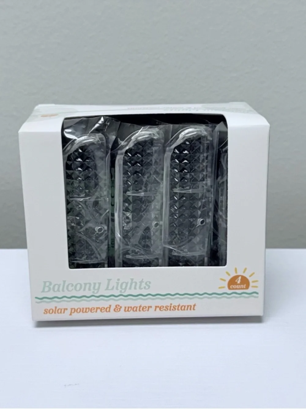 Outdoor Solar Deck / Balcony Lights -Pack of 4 from Target Bullseye's Playground